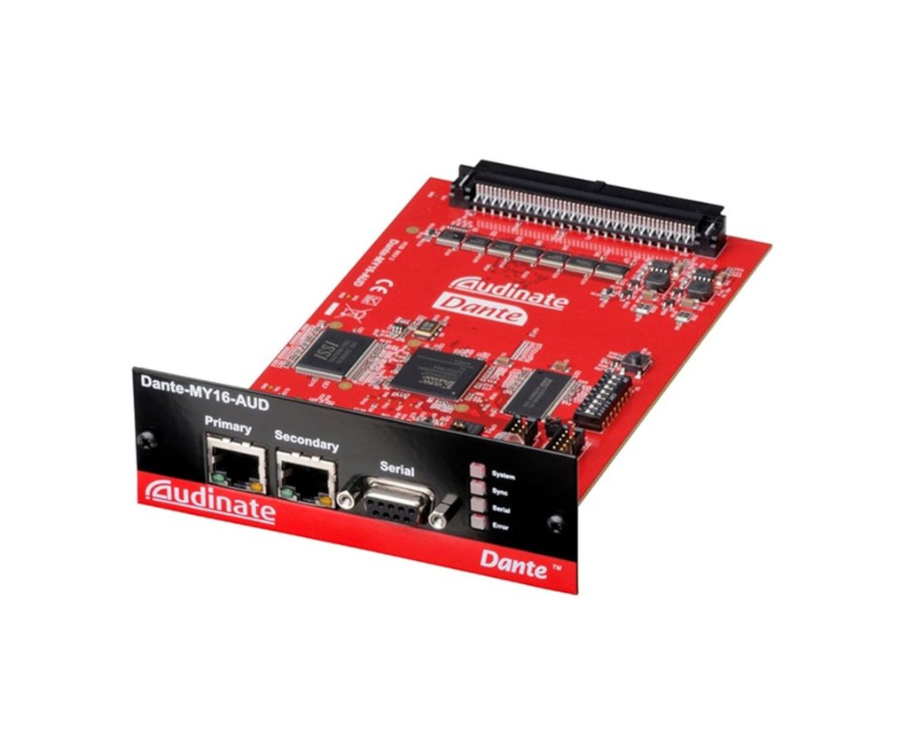 Yamaha DANTE-MY16-AUD Dante Card