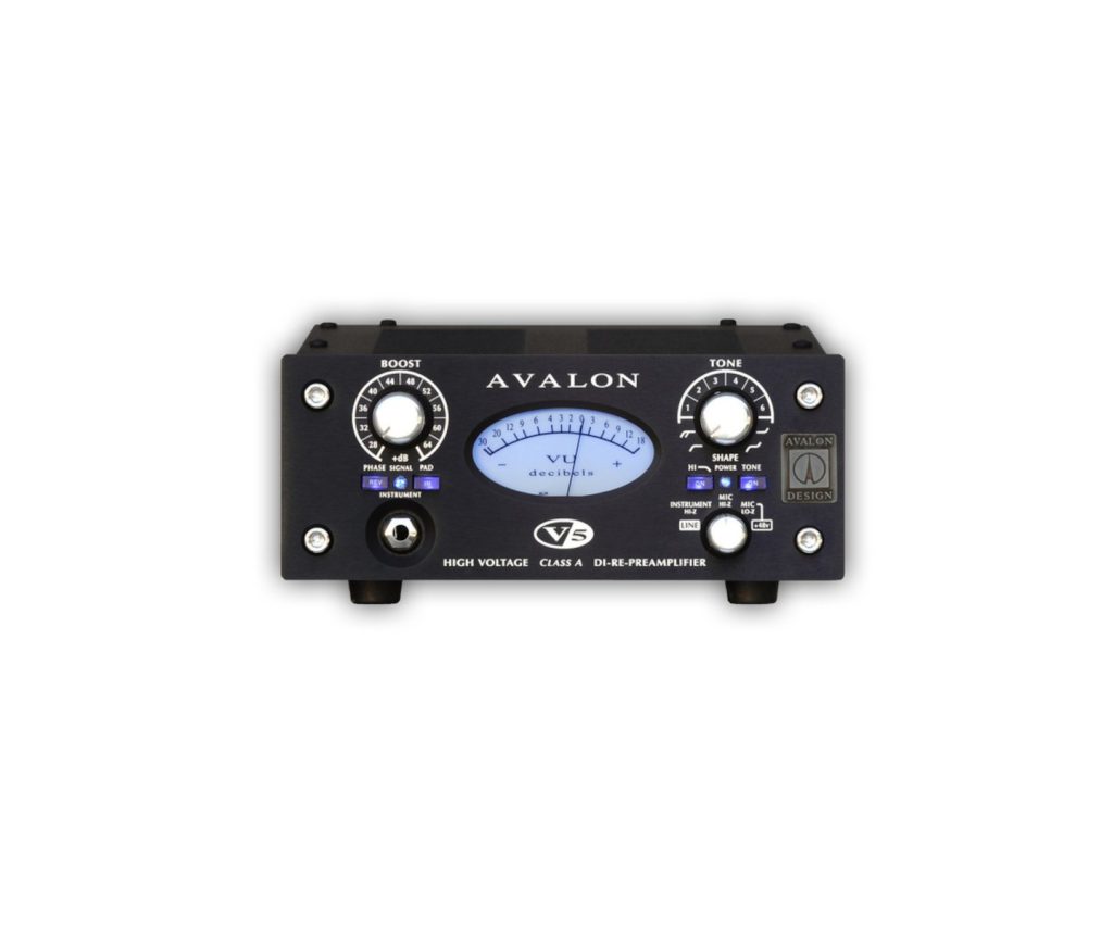 Avalon V5 Microphone and DI Preamplifier